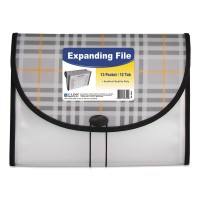 Plaid Design Expanding Files