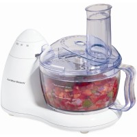 Hamilton Beach Compact 8-Cup Food Processor & Vegetable Chopper - White