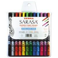 ZEBRA SARASA SUPER FINE 12X