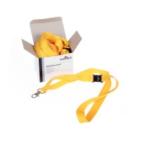 DURABLE YELLOW Textile CORD BADGE