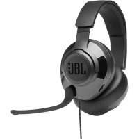 JBL Quantum 300 Wired Over-Ear Gaming Headset - Black