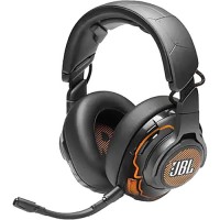 JBL Quantum ONE Noise-Canceling Wired Over-Ear USB Gaming Headset (Black)
