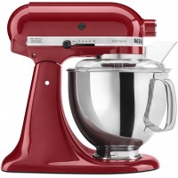 KitchenAid KSM150PSER Artisan Tilt-Head Stand Mixer with Pouring Shield, 5-Quart, Empire Red