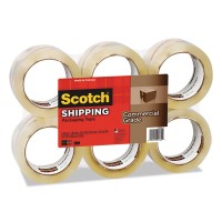 3m Scotch Commercial Grade Clear Box Sealing Tape - 3.1mil - 48mm x 50mm 