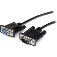 StarTech Straight Through DB9 RS232 Serial Cable - Male to Female Cable -10 ft / 3m