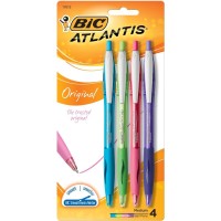BIC ATLANTIS COLOR PENS 4PK
