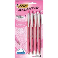 BIC PEN RETR ATLANTIS 4PK PK