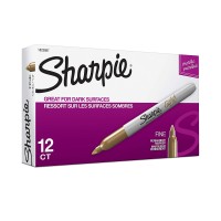SHARPIE MARKER GOLD FINE PT