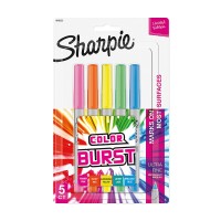 SHARPIE MARKER 5COLOR FINE PNT