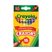 Crayola Classic Color Small Crayons -16 Colors/Pack (CYO523016)