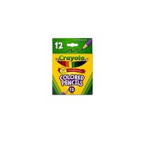 CRAYOLA COLOR PENCILS SMALL 12X