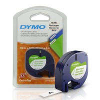DYMO REFILL LETRA TAG WHITE 2P