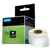 DYMO LABELS WHITE 2 ROLLS 30327