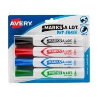 AVERY DRY ERASE MARKER 4SET