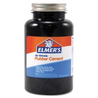 Elmer's  Rubber Cement - Repositionable - 8oz