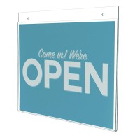 DEFLECTO HOLDER WALL SIGN HORIZON