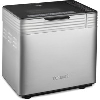 Cuisinart Convection Bread Maker Machine-16 Menu Options, 3 Loaf Sizes (up to 2lbs) Includes Measuring Cup + Spoon & Kneading Hook (CBK-210) 
