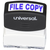 UNIVERSAL STAMP FILE COPY BLUE