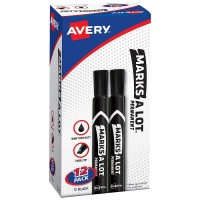 AVERY MARKSALOT LARGE BLACK 12/SET