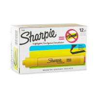 SHARPIE HIGHLIGHTER YELLOW 12X