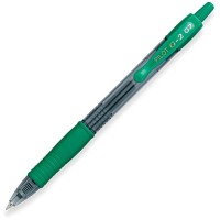 PILOT PEN G2 PREMIUM GEL 7MM GREEN