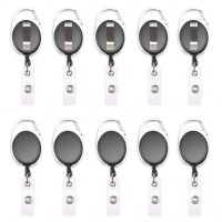 RETRACT BADGE REEL 10X BLK