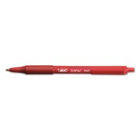 BIC SOFT TOUCH MEDIUM RED 12X