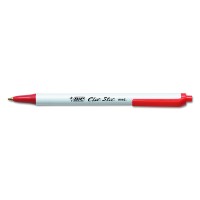 BIC PEN CLIC STIC RED 12X