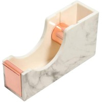 Acrylic Adhesive Tape Dispenser Nonslip Tape Cutter - Rose Gold