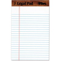 TOPS Pad Ruled Perforated Pads - Junior 1x