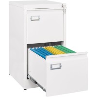 MESA Oliver 2-Drawer Cabinet – White