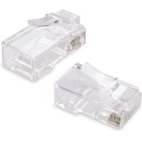 Cable Matters CAT 6 Pass-Through RJ45 Modular Plugs - 1x