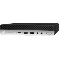 HP ProDesk 600 G5 - Mini desktop - Core i5 9500T / 2.2 GHz - RAM 8 GB - SSD 256 GB - NVMe - UHD Graphics 630 - GigE - WLAN: 802.11a/b/g/n/ac, Bluetooth 5.0 - Win 10 Pro 64-bit - monitor: none - keyboard: US - Smart Buy