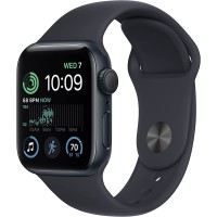 Apple Watch SE (2nd Gen) w/Midnight Aluminum Case & Midnight Sport Band - M/L (GPS 40mm)