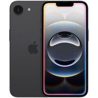 Apple - IPhone 16e 128GB - Black (Dual Sim - eSim & nano-SIM)