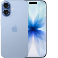 Apple - IPhone 17 256GB - Mist Blue (Hybrid)