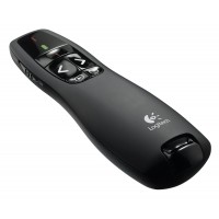 Logitech R400 Wireless Presenter Remote Control, Black