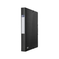 Oxford Elastobox A4 File Folder 24x32 cm - Black (1x)