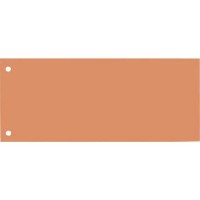 Oxford Seperating Strips Narrow Dividers 240x105MM - 190G Orange (100 Pieces)
