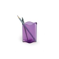 DURABLE PEN CUP TREND TRANSPARENT/PURPLE
