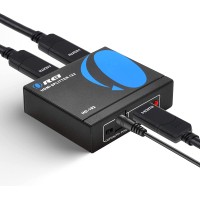 OREI HDMI Splitter 1 in 2 Out - 1x2 HDMI Display (One Input To Two Outputs)