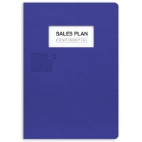 ELBA A4 BUSINESS COVER REPORT - PURPLE