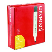 Universal Dry Erase Marker, Chisel Tip x12
