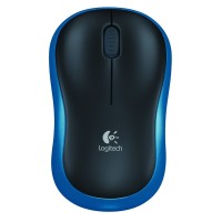 Logitech Wireless Mouse M185 - Blue