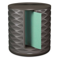 3M Post-it Vertical Pop-up Note Dispenser - Dark Grey