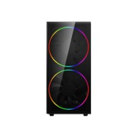 GameMax Black Hole ARGB ATX Mid Tower PC Gaming Case