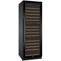 Allavino 24" Wide FlexCount II Tru-Vino Dual Zone Black Right Hinge Wine Refrigerator - 172 Bottles