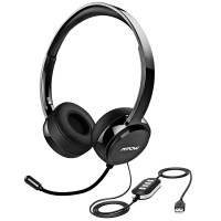MPOW 071 USB HEADSET BLACK