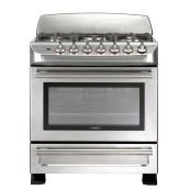 Premium Levella 30 Inch 6 Deluxe Burners Gas Stove - Silver (PGS3016) 