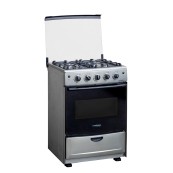 Premium Levella 24" 4 Burner Gas Stove - Silver (PGS2406) 